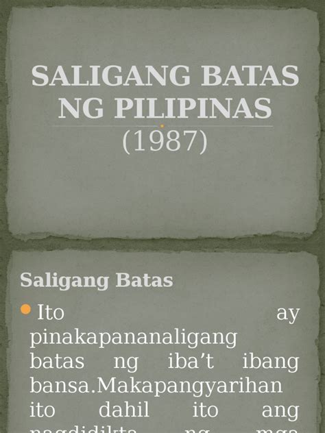 artikulo uno law|Saligang Batas ng Pilipinas (1987) .